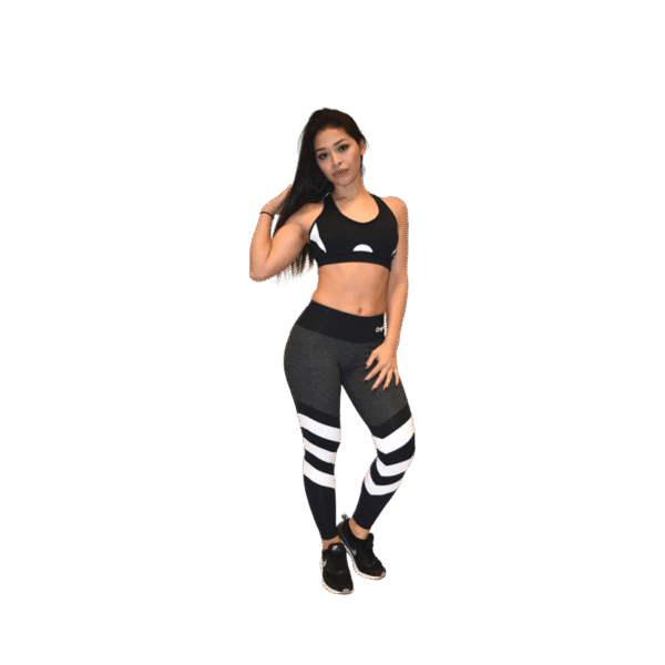 Slim fit black sports dress